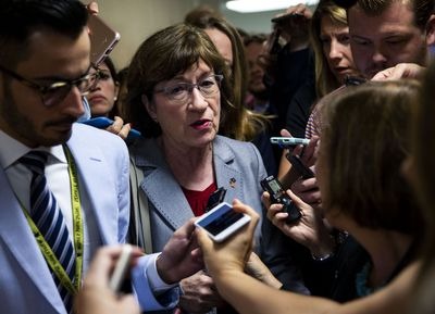 Capitol Hill As Senate Committe To Hear Claim Of Kavanaugh's Accuser